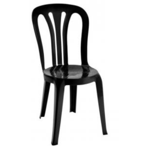 Chaise bistrot - miami noire